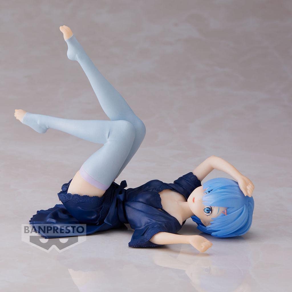 Banpresto Re Zero - Rem - Figurine Relax Time 10cm Banpresto Re Zero - Rem - Figurine Relax Time 10cm